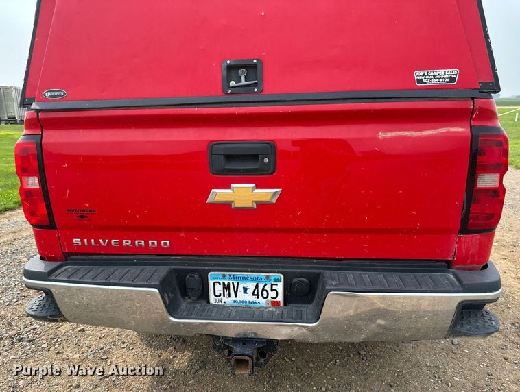 image for item EB2869 2019 Chevrolet Silverado 2500HD Double Cab pickup truck