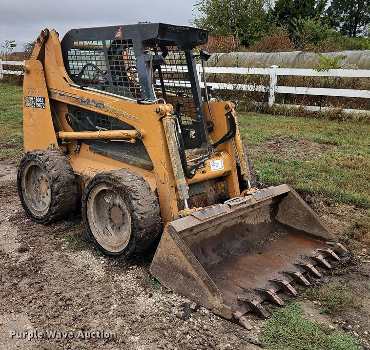 image for item EB8369 2002 Case 75XT skid steer loader