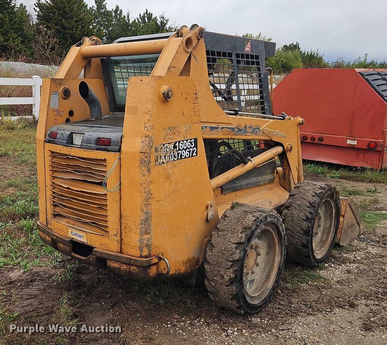 image for item EB8369 2002 Case 75XT skid steer loader