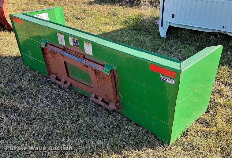 image for item EB8390 Frontier skid steer snow pusher