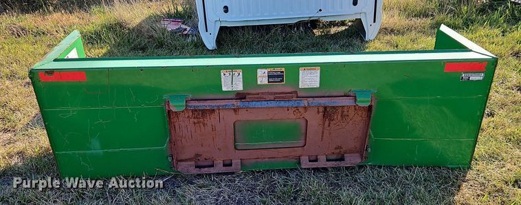 image for item EB8390 Frontier skid steer snow pusher