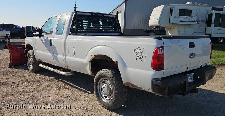 image for item EB8392 2014 Ford F250 Super Duty Ext. Cab pickup truck