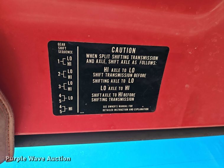 image for item EB8394 1986 GMC C6 dump flatbed truck