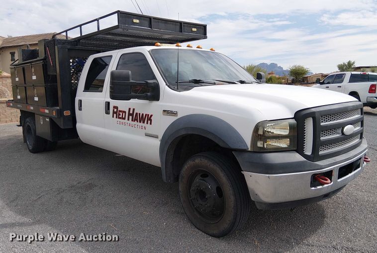 image for item EC1230 2003 Ford F450 flatbed truck