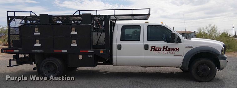 image for item EC1230 2003 Ford F450 flatbed truck