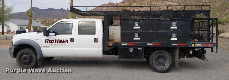 image for item EC1230 2003 Ford F450 flatbed truck