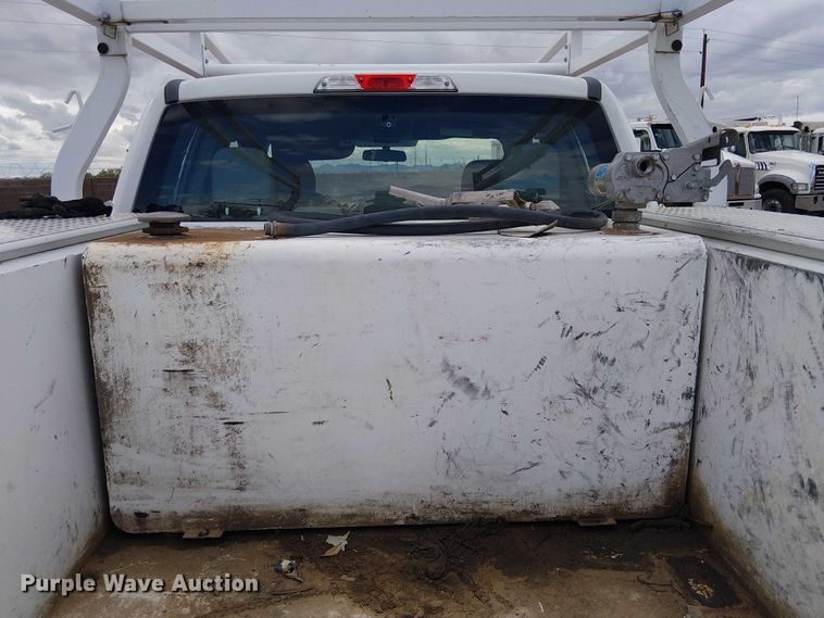 image for item EC1234 2018 Ford F250 Super Duty SuperCab utility bed pickup truck