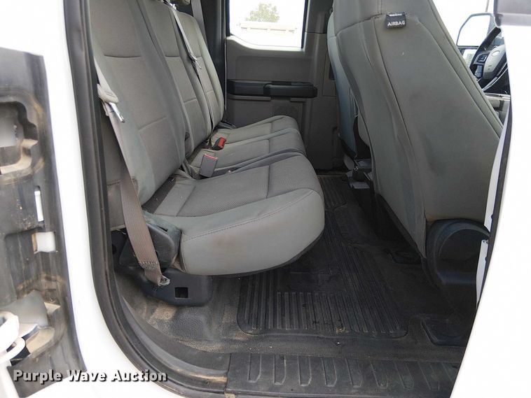 image for item EC1234 2018 Ford F250 Super Duty SuperCab utility bed pickup truck