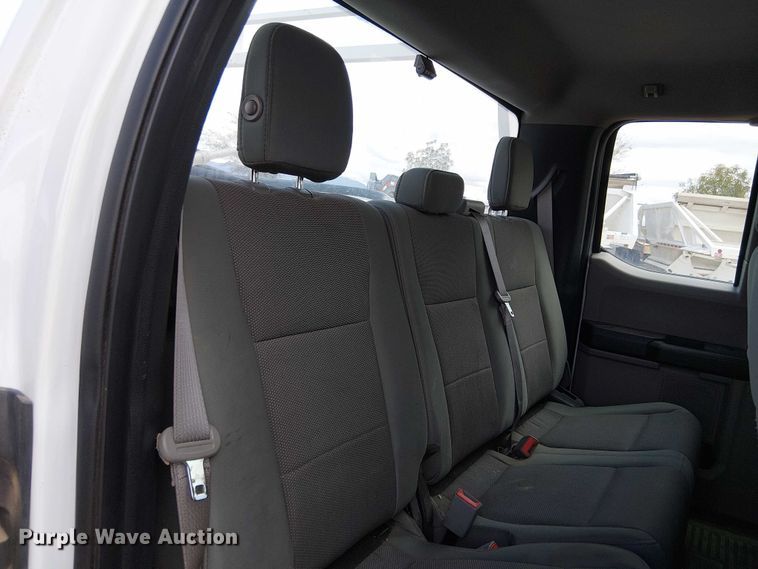 image for item EC1234 2018 Ford F250 Super Duty SuperCab utility bed pickup truck