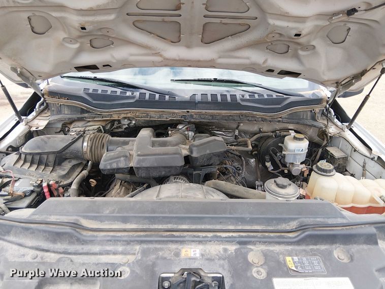 image for item EC1234 2018 Ford F250 Super Duty SuperCab utility bed pickup truck