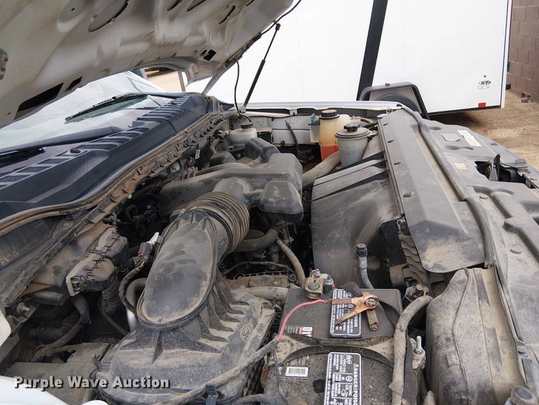 image for item EC1234 2018 Ford F250 Super Duty SuperCab utility bed pickup truck