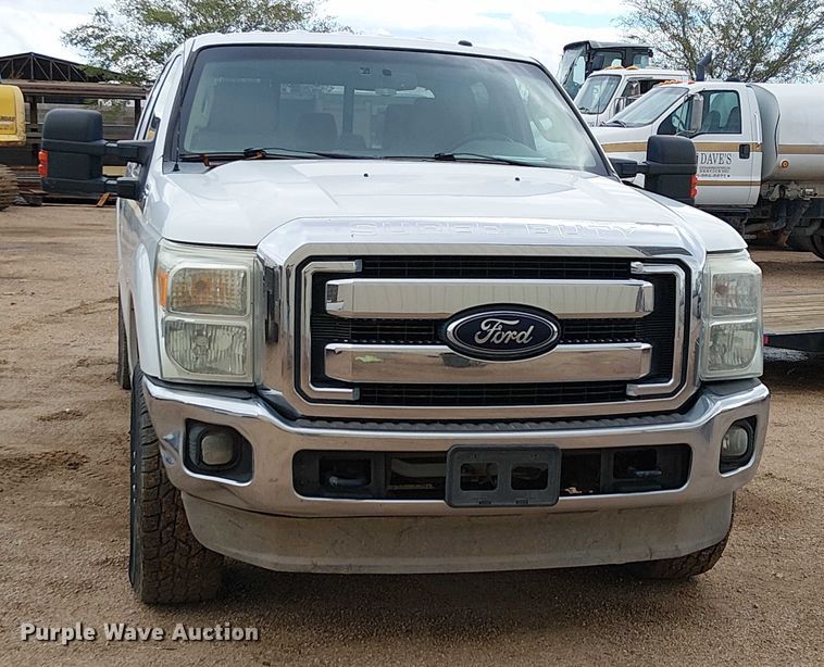 image for item EC1235 2012 Ford F250 Super Duty Crew Cab pickup truck