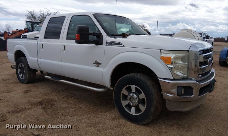 image for item EC1235 2012 Ford F250 Super Duty Crew Cab pickup truck