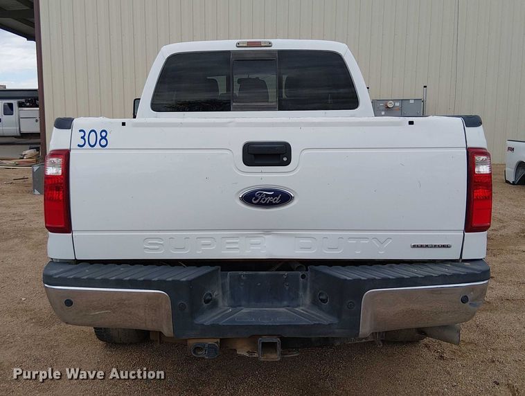 image for item EC1235 2012 Ford F250 Super Duty Crew Cab pickup truck