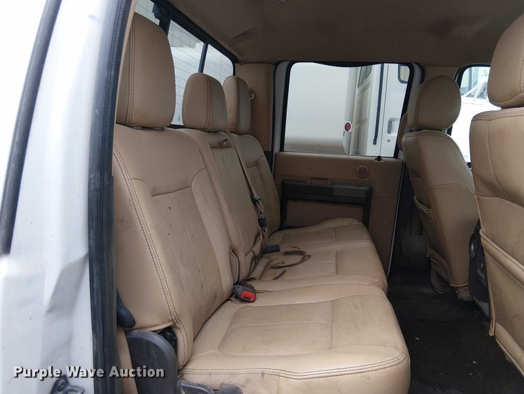 image for item EC1235 2012 Ford F250 Super Duty Crew Cab pickup truck