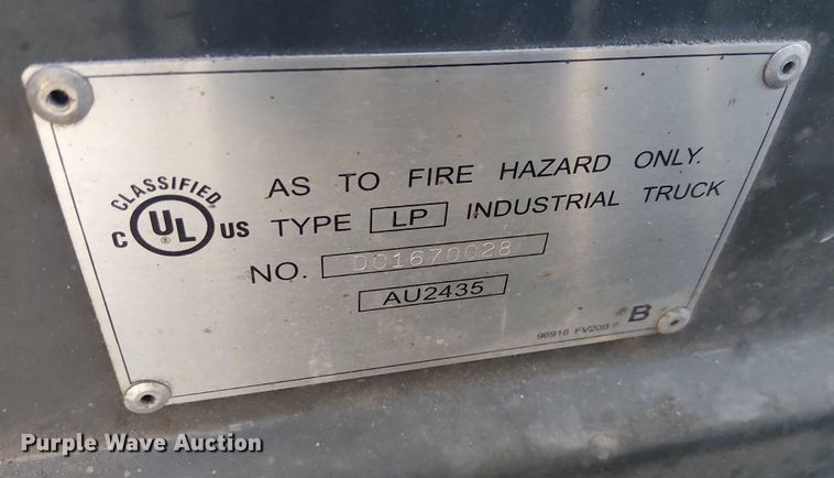 image for item EC1245 2017 UniCarriers CFS40 forklift