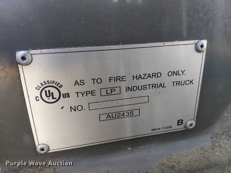 image for item EC1246 2017 UniCarriers PF50 forklift