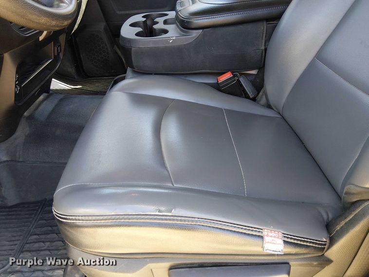 image for item EC1250 2019 RAM 4500HD Crew Cab flatbed truck