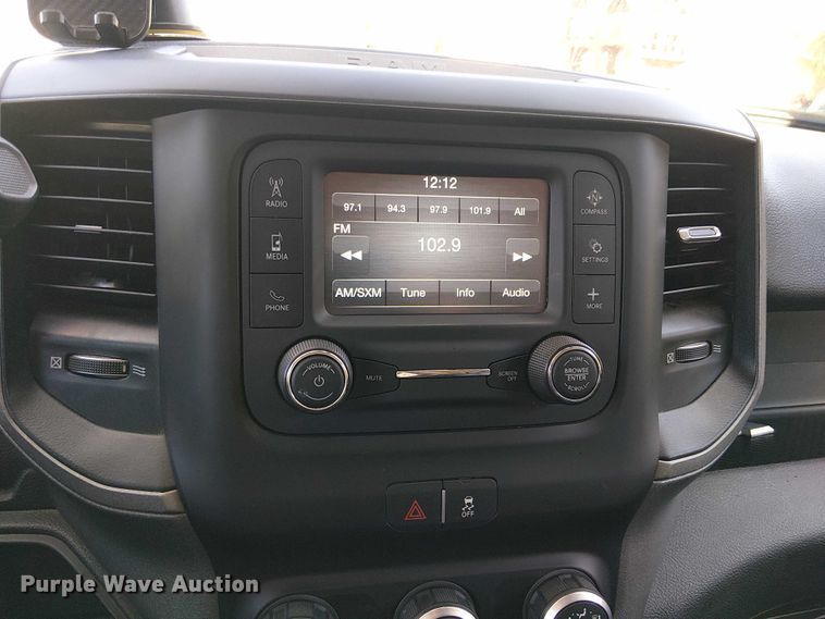 image for item EC1250 2019 RAM 4500HD Crew Cab flatbed truck