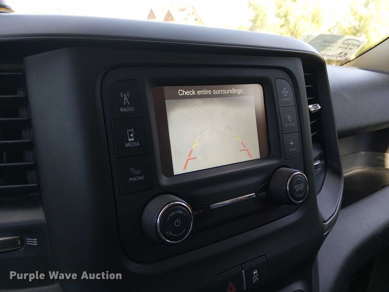 image for item EC1250 2019 RAM 4500HD Crew Cab flatbed truck