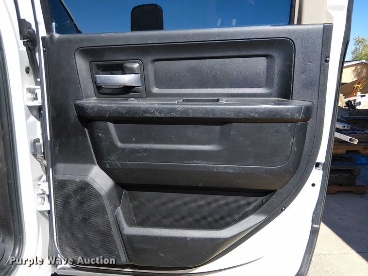 image for item EC1250 2019 RAM 4500HD Crew Cab flatbed truck