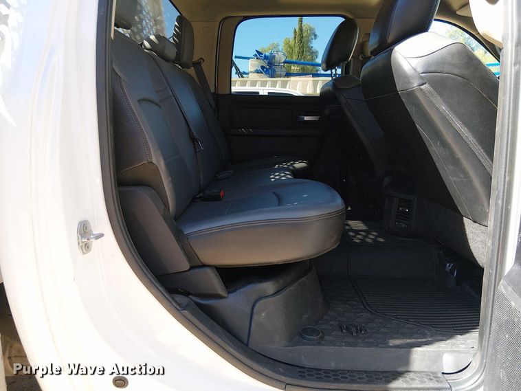 image for item EC1250 2019 RAM 4500HD Crew Cab flatbed truck