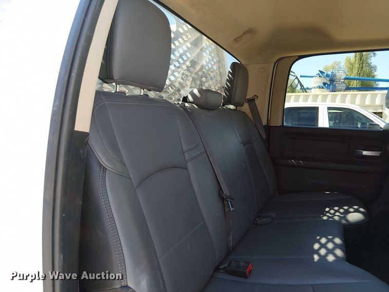 image for item EC1250 2019 RAM 4500HD Crew Cab flatbed truck