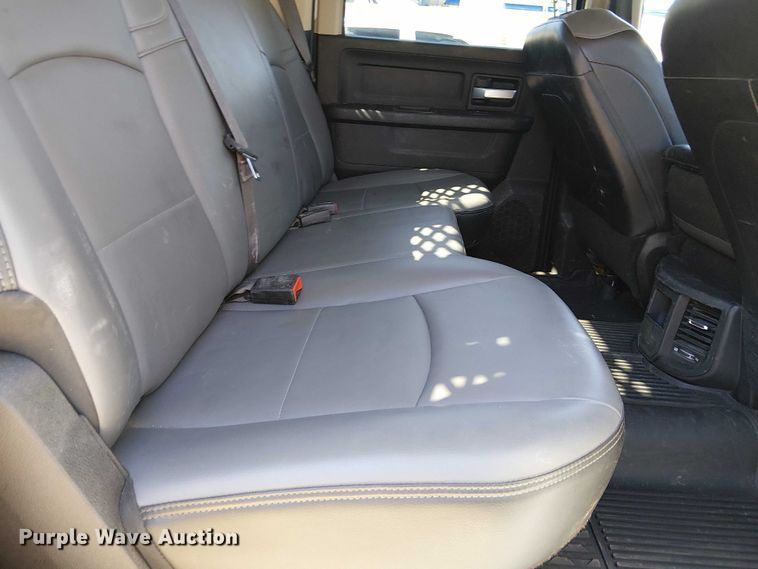 image for item EC1250 2019 RAM 4500HD Crew Cab flatbed truck