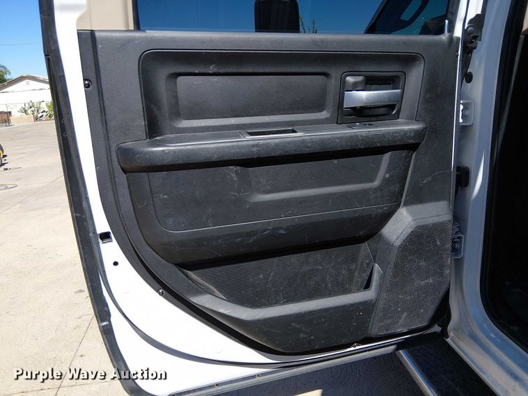 image for item EC1250 2019 RAM 4500HD Crew Cab flatbed truck