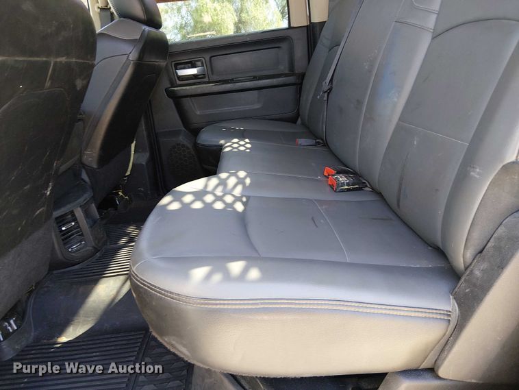 image for item EC1250 2019 RAM 4500HD Crew Cab flatbed truck