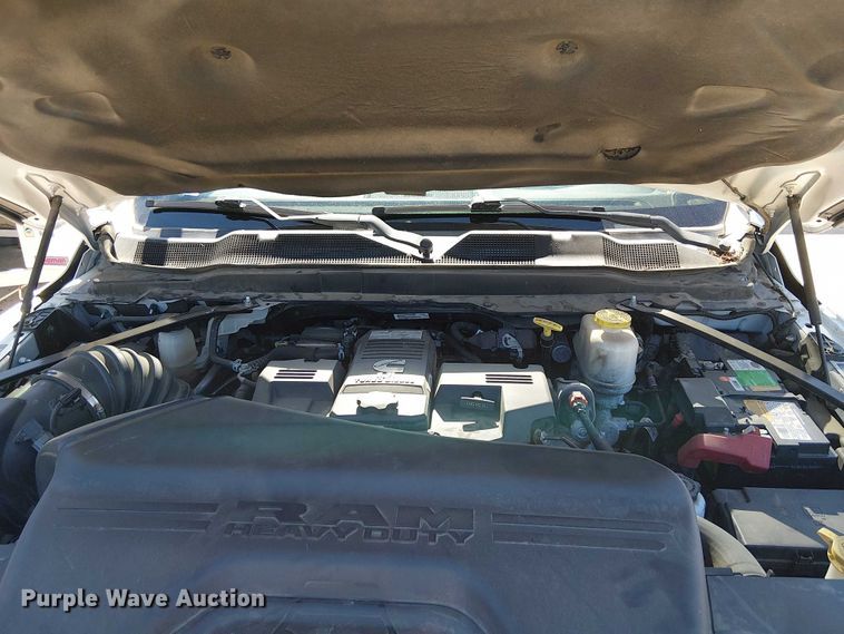 image for item EC1250 2019 RAM 4500HD Crew Cab flatbed truck