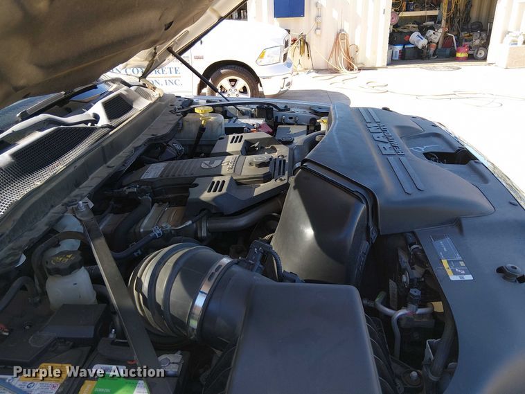 image for item EC1250 2019 RAM 4500HD Crew Cab flatbed truck