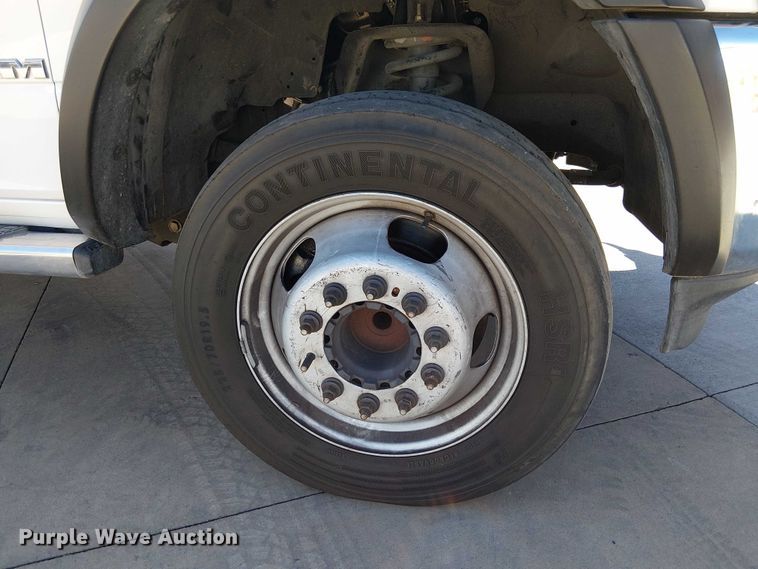 image for item EC1250 2019 RAM 4500HD Crew Cab flatbed truck