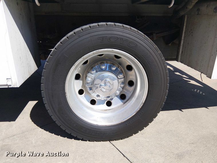 image for item EC1250 2019 RAM 4500HD Crew Cab flatbed truck