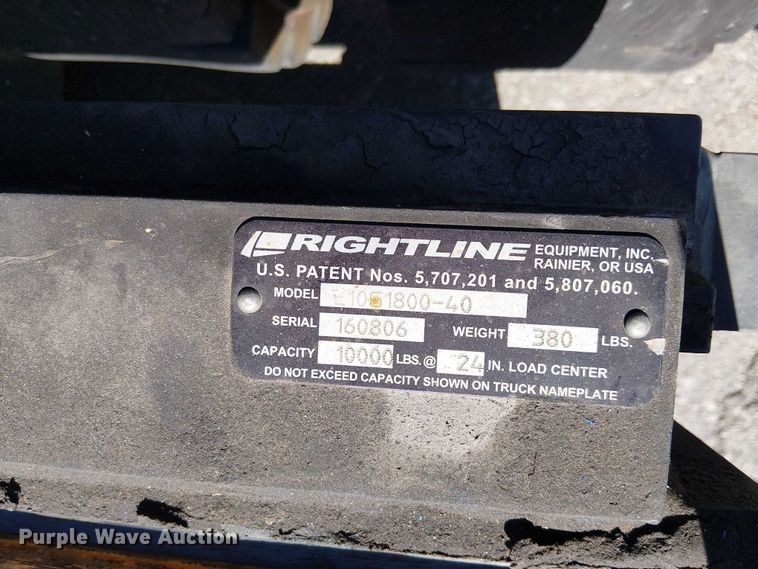 image for item EC1253 2016 UniCarriers PF80YLP forklift