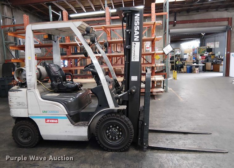 MONTACARGAS 2016 UNICARRIERS PF50