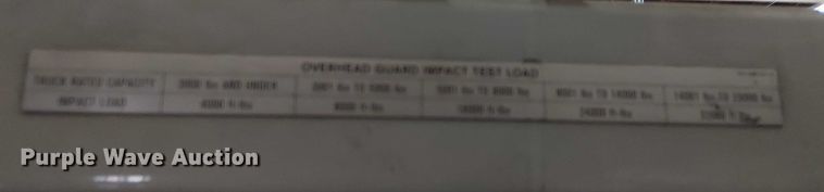 image for item EC1257 2016 UniCarriers PF50 forklift