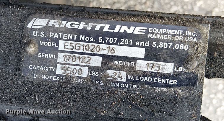 image for item EC1258 2016 UniCarriers PF50 forklift