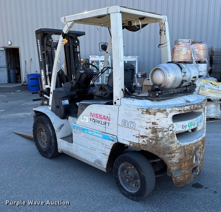 image for item EC3880 2014 Nissan PF80YLP forklift