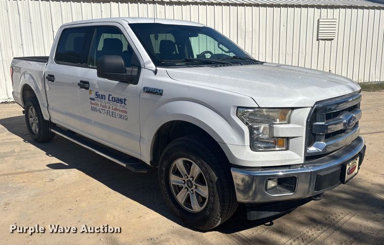 image for item EC3883 2017 Ford F150 SuperCrew pickup truck