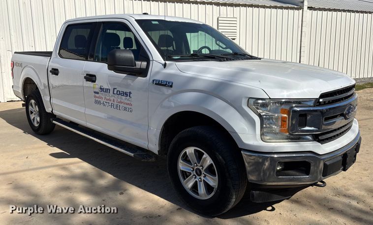 image for item EC3884 2018 Ford F150 SuperCrew pickup truck