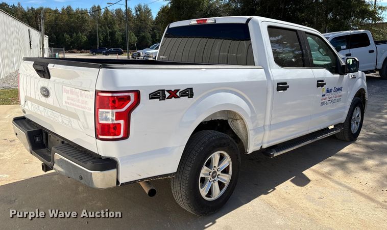 image for item EC3884 2018 Ford F150 SuperCrew pickup truck