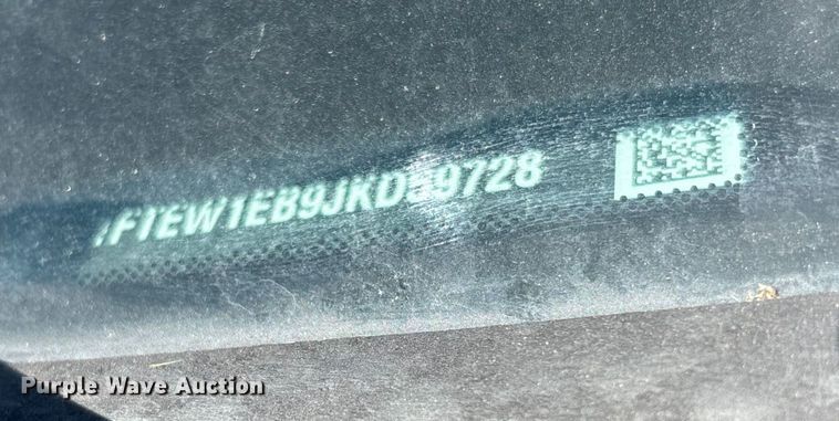 image for item EC3884 2018 Ford F150 SuperCrew pickup truck