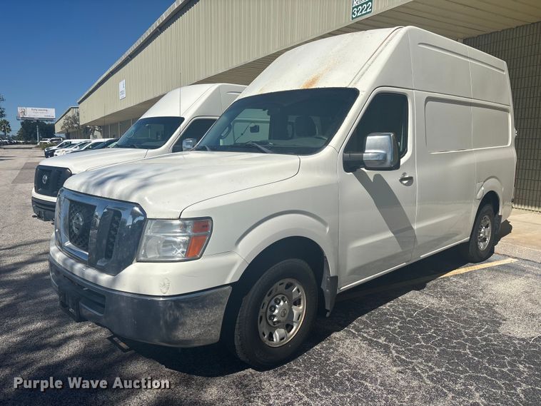 image for item EC3889 2012 Nissan NV2500HD van