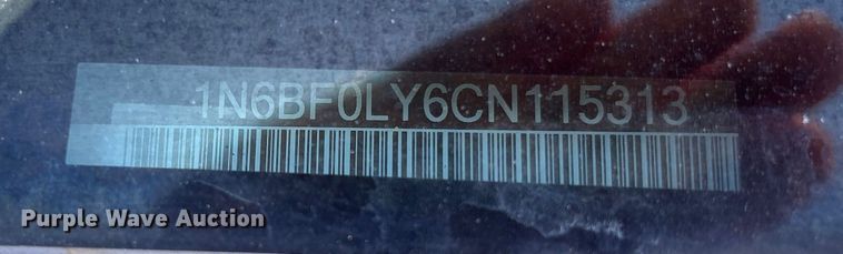 image for item EC3889 2012 Nissan NV2500HD van