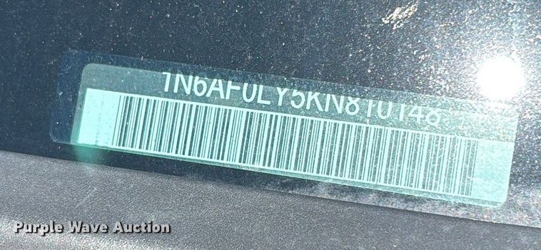 image for item EC3890 2019 Nissan NV2500HD van