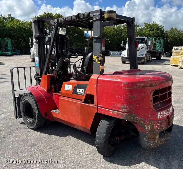 image for item EC3891 2008 Nissan JDP100Y forklift