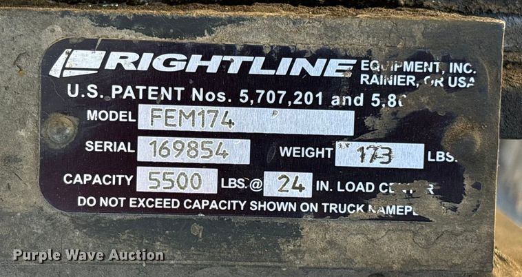 image for item EC8074 2017 UniCarriers PF50 forklift