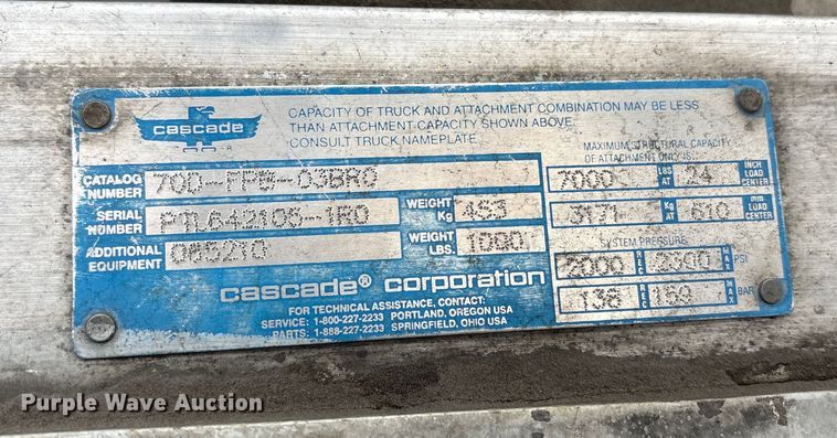 image for item EC8092 2006 Toyota 7FGU30 forklift