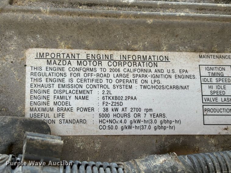 image for item EC8093 2007 Hyster H50FT forklift